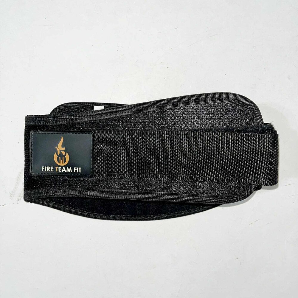 fire team fit weightlifting belt (Size Small) Preowned Barely Used